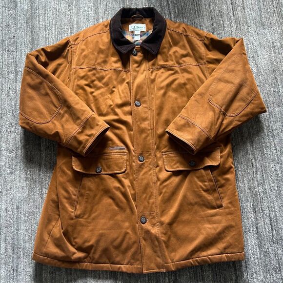 Vintage L.L. Bean Barn / Field / Chore Coat, Brown, Men's XXL - Picture 1 of 7